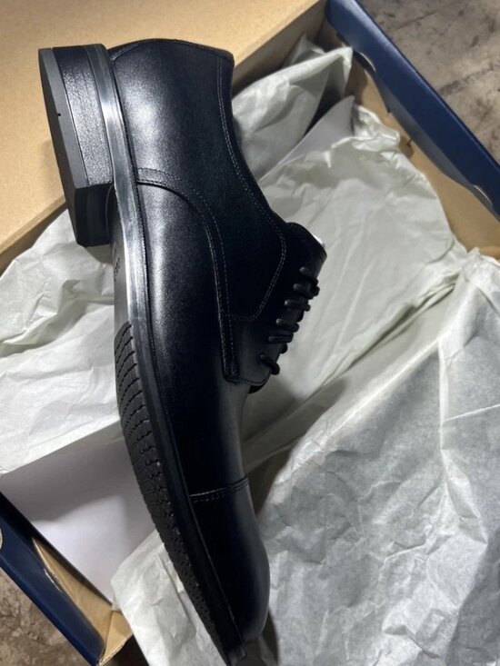 ColeHaan ME Cap Oxford Man Dress Up Shoe Blk
